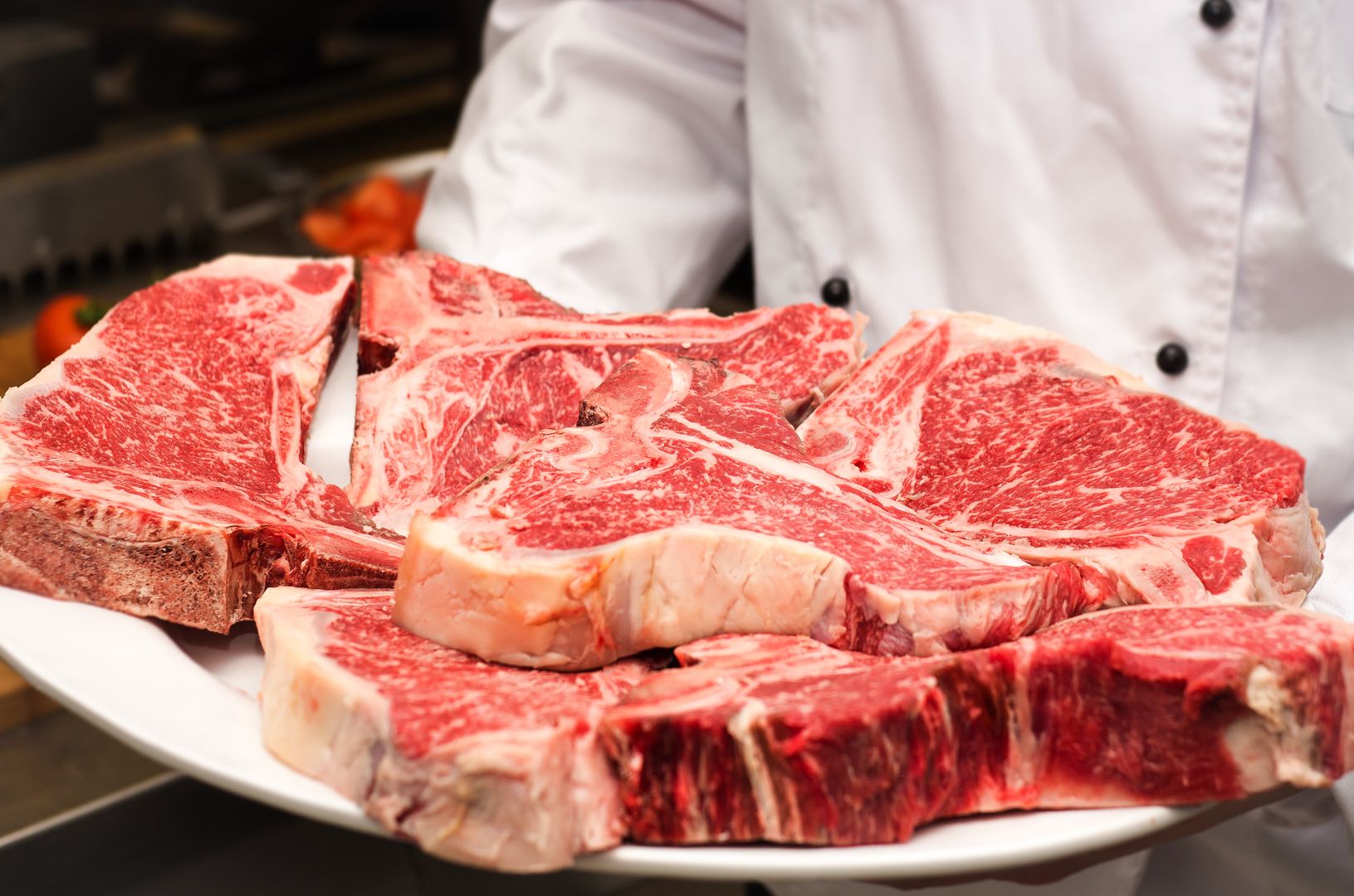 Tbone w steakhousie Delmonico Cut Steakhouse Pitu Pitu Trójmiasto